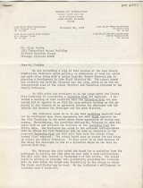 Letter requesting phone call